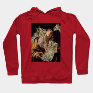 Santa Veronica and the loving dogs Hoodie